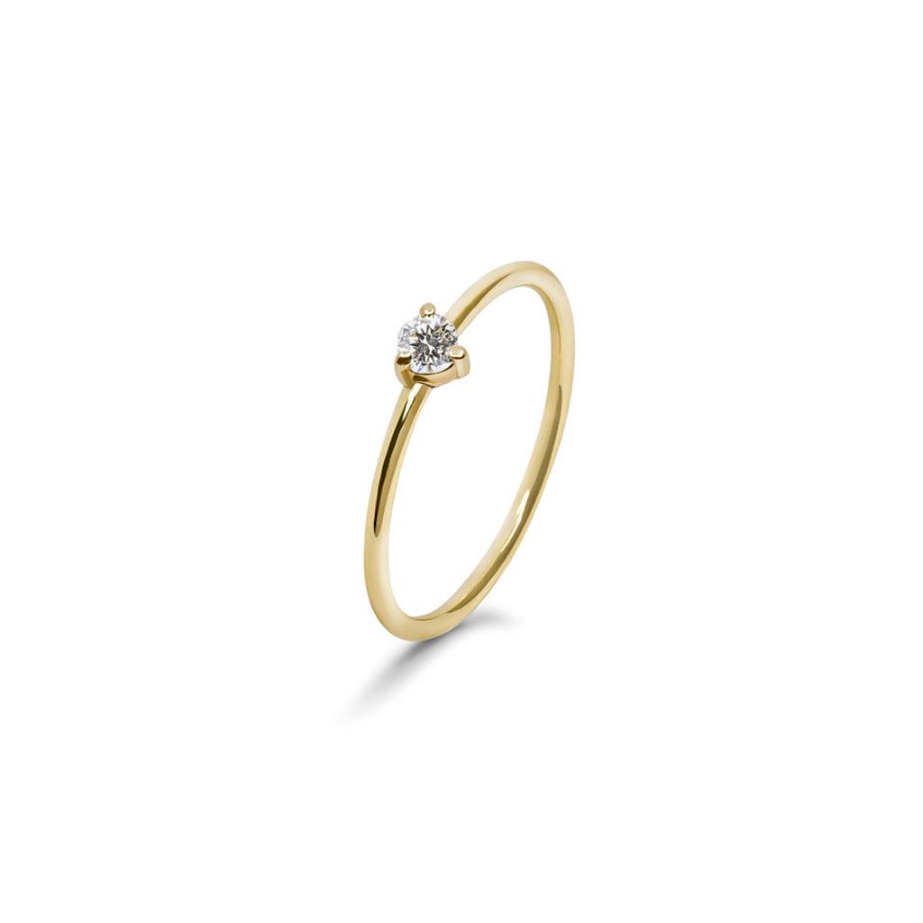 Arete Diamond Ring