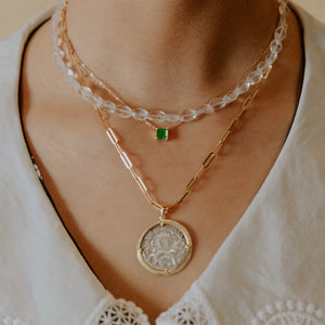 Fortuna Necklace (Emerald)